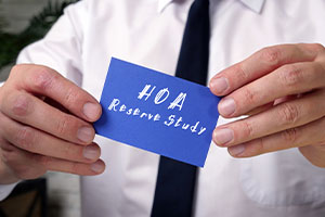 hoa reserve study requirements